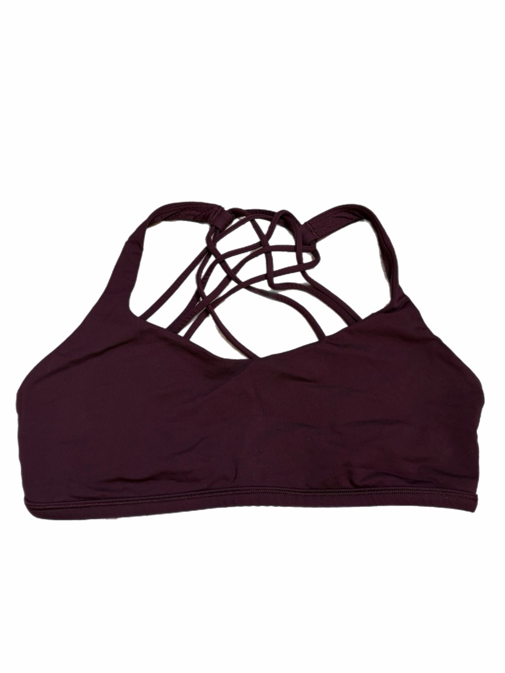Lululemon Free to Be Wild Bra (Cassis) Size 8